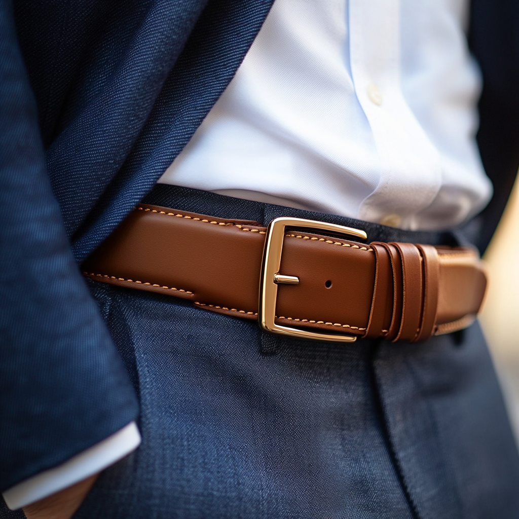 The Timeless Elegance of the Brown Leather Belt