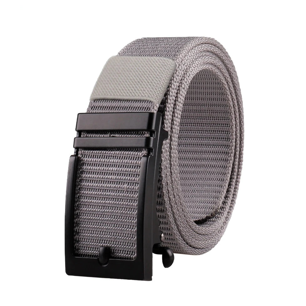 Classic Men's Grey Nylon Belt
