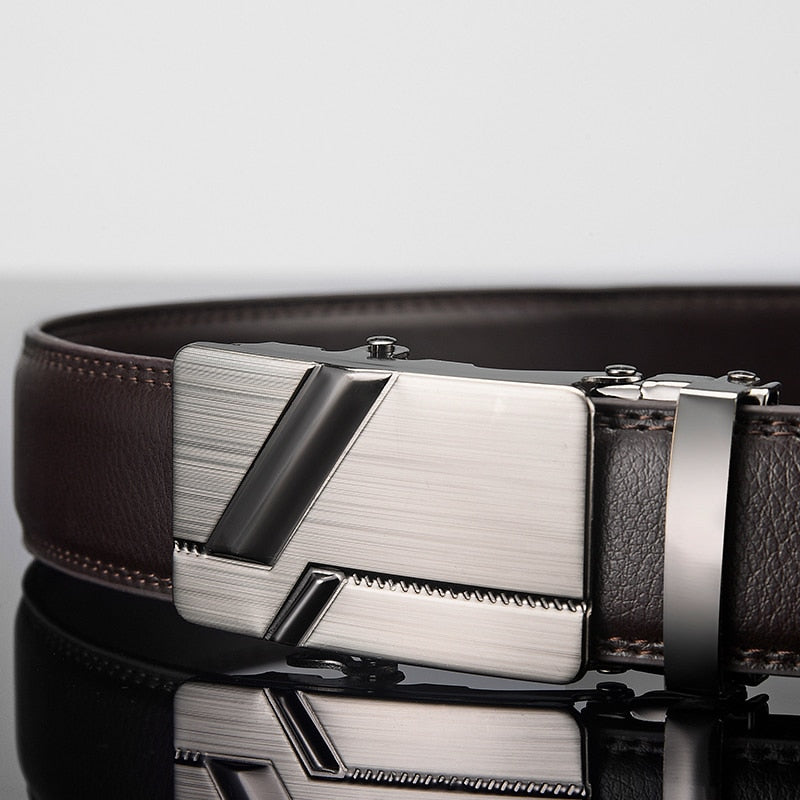 Brown Leather Dress Belt Mens | Genuine Leather | EazyBelt Brown Leather Dress Belt Mens | Genuine Leather | EazyBelt
