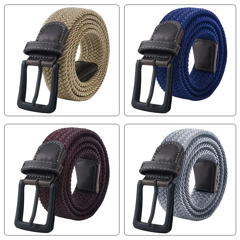 Elegant Classic Canvas Belt