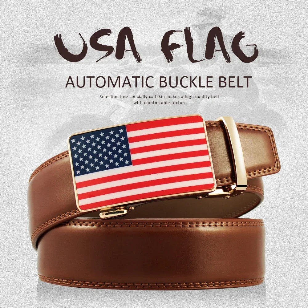 Patriot Series Leather Belt: American Pride Meets Premium Craftsmanship